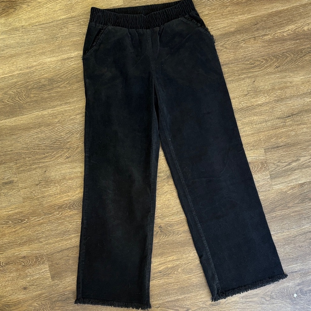 Umgee Black Boot Cut Pants
